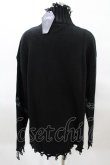 画像2: KILL STAR / Chained Knit Sweater M ブラック H-25-03-27-1025-SL-TO-KB-ZH (2)