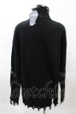 画像2: KILL STAR / Chained Knit Sweater M ブラック H-25-03-27-1026-SL-TO-KB-ZH (2)