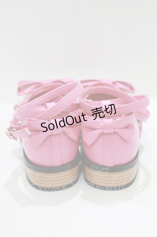 画像3: Angelic Pretty / Tea Party Shoes L ダークピンク H-25-03-27-077-AP-SH-NS-ZH (3)