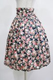 画像3: Innocent World / クラシカルローズスカート M ネイビー H-25-03-27-015-IW-SK-NS-ZH (3)