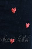 画像5: lilLilly / ハート刺繍ミニスカート FREE 黒 H-25-03-28-037-LO-BL-KB-ZH (5)