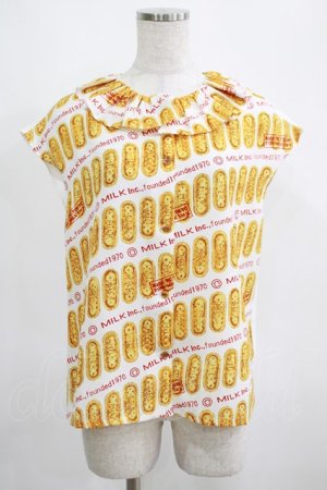 画像: MILK / Biscottiブラウス  プレーンビスケット H-25-03-28-042-ML-BL-KB-ZH