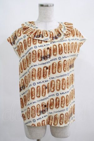 画像: MILK / Biscottiブラウス  チョコビスケット H-25-03-28-043-ML-BL-KB-ZH