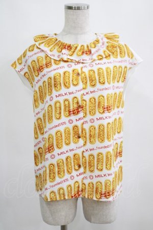 画像: MILK / Biscottiブラウス  プレーンビスケット H-25-03-28-044-ML-BL-KB-ZH