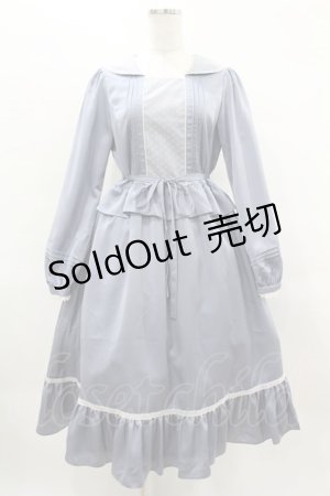 画像: Melody BasKet / Lilibet dress M ブルーグレー H-25-03-28-1026-LO-OP-NS-ZH