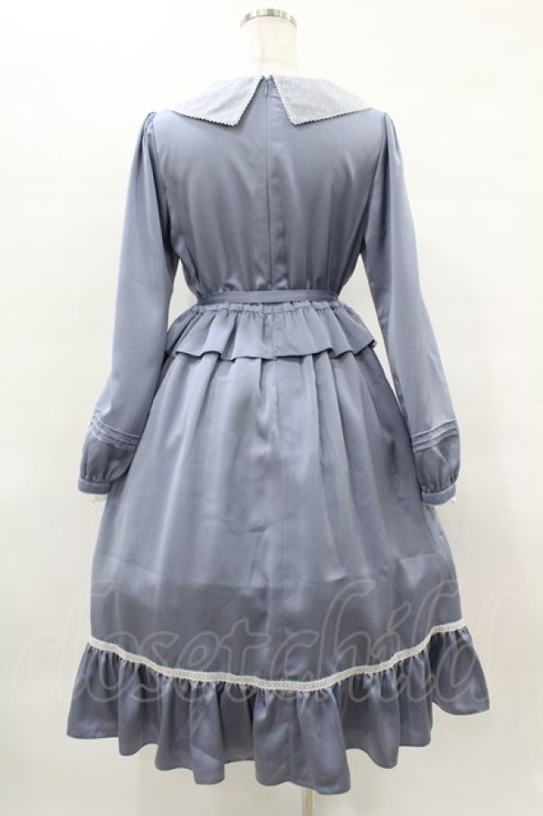 画像2: Melody BasKet / Lilibet dress M ブルーグレー H-25-03-28-1026-LO-OP-NS-ZH (2)