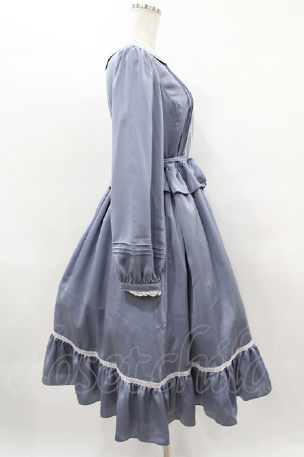 画像3: Melody BasKet / Lilibet dress M ブルーグレー H-25-03-28-1026-LO-OP-NS-ZH (3)
