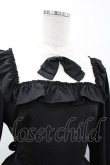 画像4: Melody BasKet / Shiny dot dress L ブラック H-25-03-28-1028-LO-OP-KB-ZH (4)