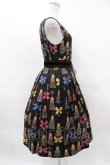 画像3: Jane Marple / Little tassel dollsスクエアドレス M ブラック H-25-03-28-1032-JM-OP-ET-ZT440 (3)