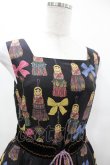 画像4: Jane Marple / Little tassel dollsスクエアドレス M ブラック H-25-03-28-1032-JM-OP-ET-ZT440 (4)