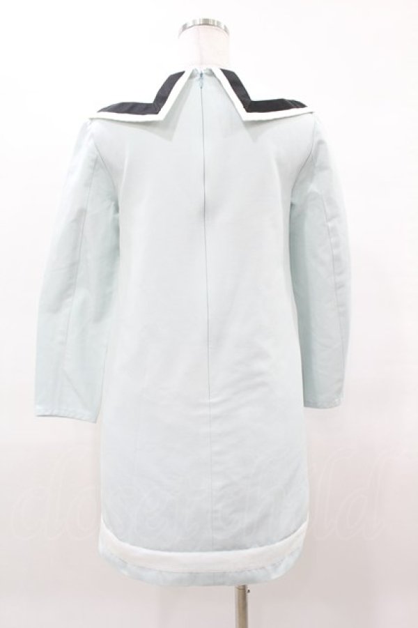 画像2: MILK / Sailor Dollワンピース  サックス H-25-03-28-1044-ML-OP-KB-ZH (2)
