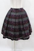 画像1: Jane Marple / Victorian Jacquard mini-skirt Free パープル H-25-03-28-1053-JM-SK-NS-ZT003 (1)