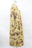 画像3: Jane Marple Dans Le Salon / Playful gardenコートドレス  french mustard H-25-03-28-1013-JM-CO-KB-ZT030 (3)