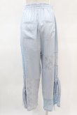 画像2: Candy Stripper / LACY PATCH WORK DROST PANTS  ライトブルー H-25-03-28-1002-PU-PA-KB-ZH (2)