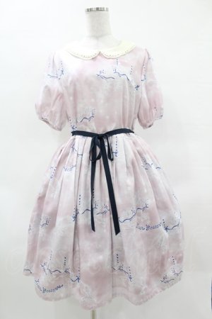 画像: Leur Getter / Dreamy Carousel袖付ワンピース L ピンク H-25-03-28-1019-LU-OP-KB-ZH