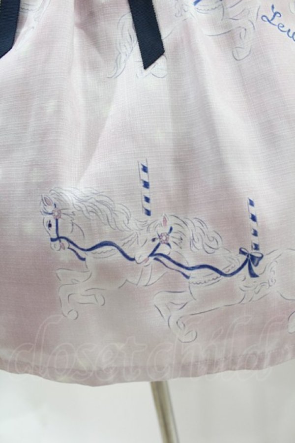 画像5: Leur Getter / Dreamy Carousel袖付ワンピース L ピンク H-25-03-28-1019-LU-OP-KB-ZH (5)