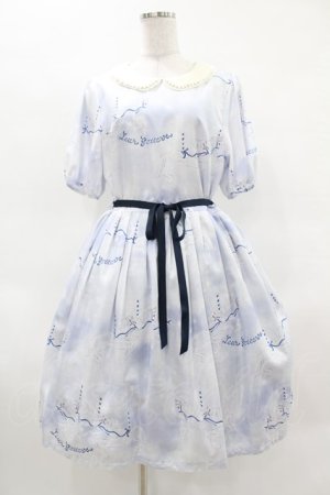 画像: Leur Getter / Dreamy Carousel袖付ワンピース L ブルー H-25-03-28-1020-LU-OP-KB-ZH