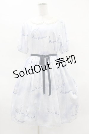 画像: Leur Getter / Dreamy Carousel袖付ワンピース L ブルー H-25-03-28-1020-LU-OP-KB-ZH