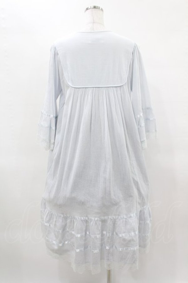 画像2: Katie / ASHBURY ethnic dress F サックス H-25-03-28-1023-LO-OP-ET-ZH (2)