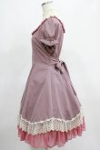 画像2: ATELIER PIERROT / ピンタックヨークワンピース  ピンク H-25-03-28-001-EL-OP-KB-ZH (2)