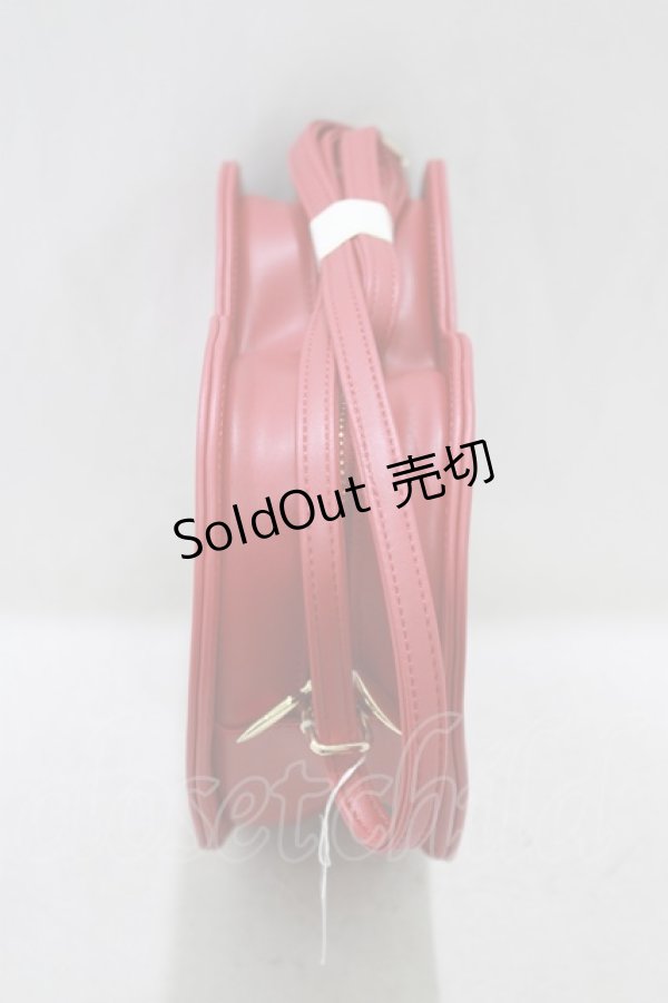 画像2: MILK / HeartショルダーBAG  レッド H-25-03-28-055-ML-BG-KB-ZH (2)