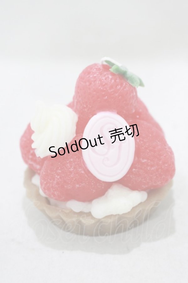 画像1: Shirley Temple / イチゴタルトキャンドル   H-25-03-28-058-ET-ZA-KB-ZH (1)