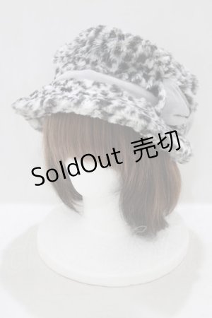 画像: MILK / ファーファーHAT  グレー H-25-03-28-062-ML-AC-KB-ZT0330H