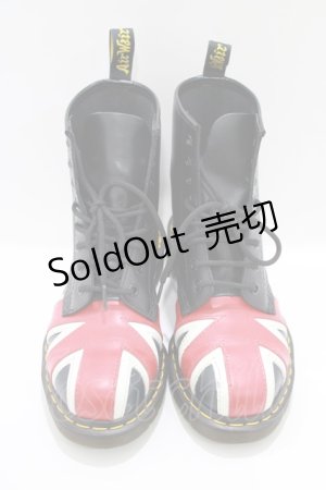 画像: Dr.Martens （Getta Grip） / ユニオンジャック8ホールブーツ UK5（24.0〜24.5cm） 黒 H-25-03-28-070-PU-SH-KB-ZT0330H