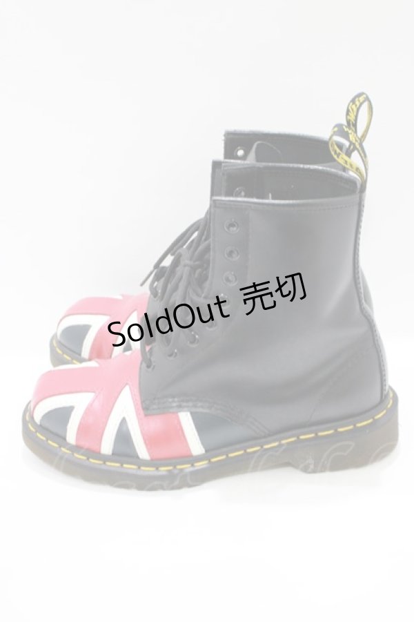 画像2: Dr.Martens （Getta Grip） / ユニオンジャック8ホールブーツ UK5（24.0〜24.5cm） 黒 H-25-03-28-070-PU-SH-KB-ZT0330H (2)