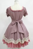 画像3: ATELIER PIERROT / ピンタックヨークワンピース  ピンク H-25-03-28-001-EL-OP-KB-ZH (3)
