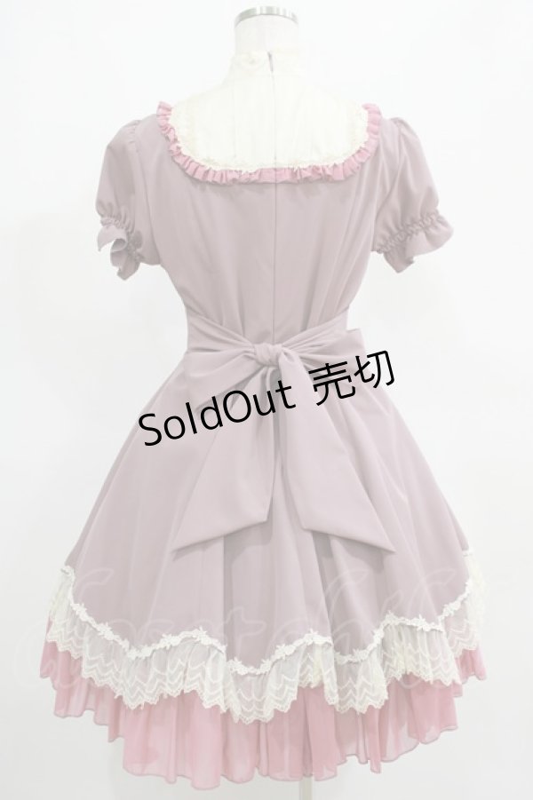 画像3: ATELIER PIERROT / ピンタックヨークワンピース  ピンク H-25-03-28-001-EL-OP-KB-ZH (3)
