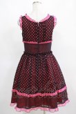 画像3: MILK / pop dots dress  黒×ピンク H-25-03-28-016-ML-OP-KB-ZH (3)