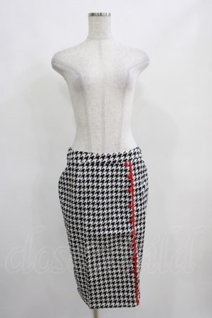 画像: SOURPUSS / HOUNDSTOOTH BOMBSHELL SKIRT L ブラック H-25-03-29-025-PU-SK-KB-ZH
