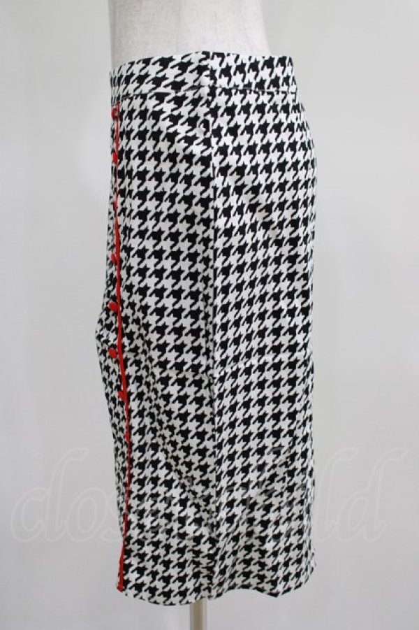 画像3: SOURPUSS / HOUNDSTOOTH BOMBSHELL SKIRT L ブラック H-25-03-29-025-PU-SK-KB-ZH (3)
