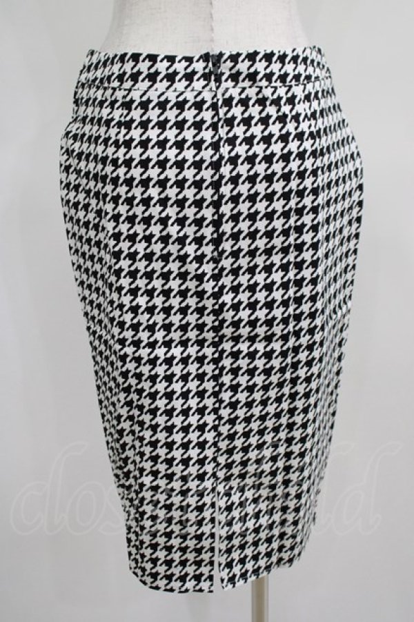 画像4: SOURPUSS / HOUNDSTOOTH BOMBSHELL SKIRT L ブラック H-25-03-29-025-PU-SK-KB-ZH (4)