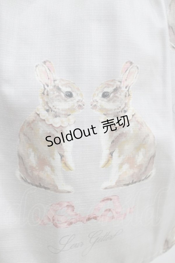 画像4: Leur Getter / Twin Rabbit袖付ワンピース L(トールサイズ) グレー H-25-03-29-003-LU-OP-KB-ZH (4)