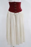 画像2: EXCENTRIQUE / Carmillaコルセットスカート S/M ワイン H-25-03-29-029-EL-SK-KB-ZH (2)
