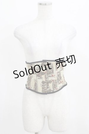画像: EXCENTRIQUE / トランプのミニコルセット S/M ベージュ H-25-03-29-031-EL-ZA-KB-ZH
