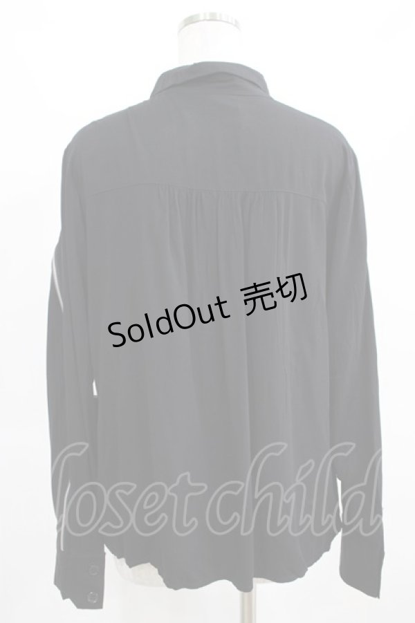画像3: Restyle / MOON PHASES SHIRT XL ブラック H-25-03-29-033-GO-BL-KB-OS (3)