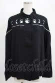 画像1: Restyle / MOON PHASES SHIRT M ブラック H-25-03-29-035-GO-BL-KB-ZH (1)