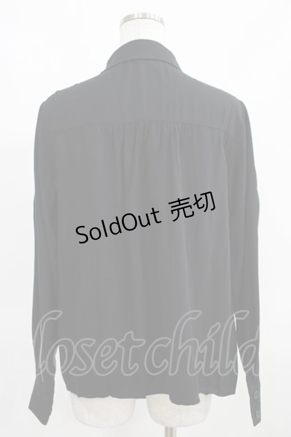 画像3: Restyle / MOON PHASES SHIRT S ブラック H-25-03-29-039-GO-BL-KB-ZH (3)