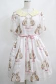 画像1: Leur Getter / Twin Rabbit袖付ワンピース L(トールサイズ) さくらピンク H-25-03-29-005-LU-OP-KB-ZH (1)