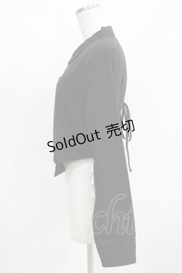 画像2: KILL STAR / SOFIA SHIRT S ブラック H-25-03-29-047-SL-BL-KB-ZH (2)