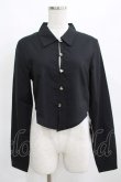 画像1: KILL STAR / SOFIA SHIRT XS ブラック H-25-03-29-049-SL-BL-KB-ZH (1)
