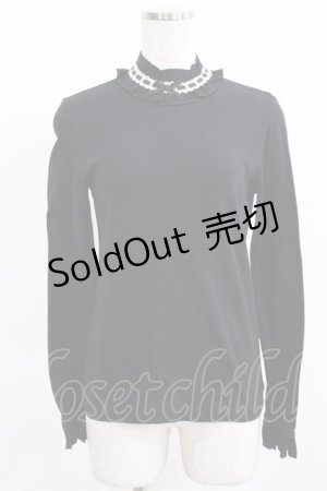 画像: Leur Getter / タートルカットソー  ブラック H-25-03-29-050-LU-TO-KB-ZH