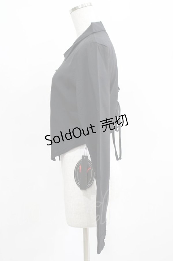 画像2: KILL STAR / SOFIA SHIRT XS ブラック H-25-03-29-051-SL-BL-KB-ZH (2)