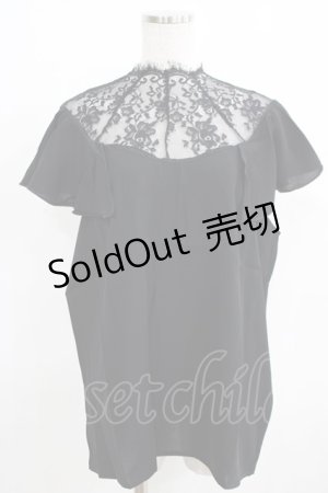画像: PUNK RAVE / Black Blossom Top 3XL ブラック H-25-03-29-052-PU-TO-KB-ZH