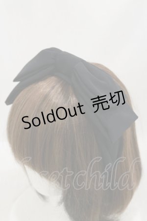 画像: Juliette et Justine / ディヤデーム ドゥ リュバン  ブラック H-25-03-29-1009-CL-AC-NS-ZH