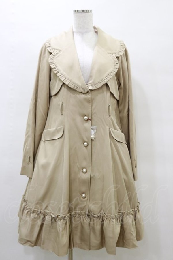 画像1: Amavel / French Frillトレンチコート Free ベージュ H-25-03-29-1063-CA-CO-NS-ZH (1)