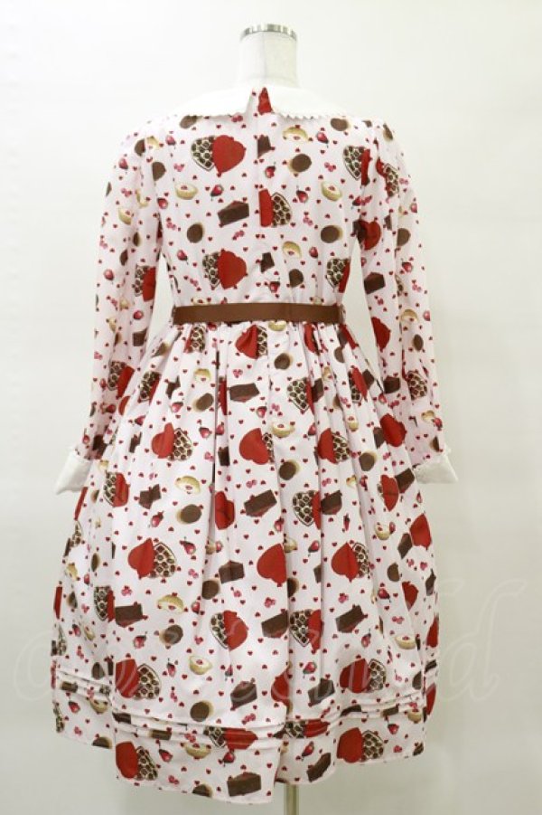 画像2: mellfy memory / Lolime/Alice's Valentineワンピース M ピンク H-25-03-29-1068-LO-OP-NS-ZH (2)